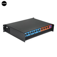 TD4-1300 4*1300W Yüksek Güçlü Profesyonel Sahne Ses Amplifikatörleri, Canlı Ses Performansları DJ Ekipman Sistemi için Metal Gövdeli