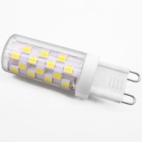 Ampoule LED G9 3W à trois couleurs changeantes AC230V SMD2835, lampe décorative pour lustre