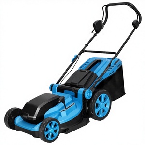 <span class=keywords><strong>Tondeuse</strong></span> à gazon manuelle de qualité industrielle, alimentée par batterie, plateau en acier de 21 pouces, hauteur de coupe réglable pour la tonte de l'herbe du jardin - Product Image 1
