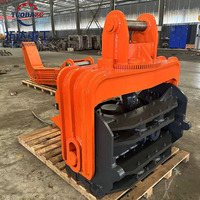 Marteau vibratoire hydraulique pour excavatrice, roulement à billes, engrenage, moment de charge élevé, matériau Q345 pour l'installation de palplanches, extraction