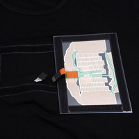 Offre Spéciale personnalisé panneau EL lumineux LED T-shirts son égaliseur actif El éclairage fête décoration t-shirt affichage LED