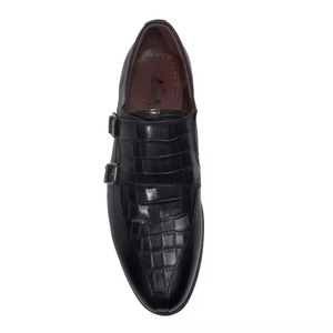 Nuevos Zapatos de vestir de suela blanda de cuero para hombre, correa de monje de estilo clásico, Color personalizado, transpirable, negocios, bodas, Primavera, planos - Product Image 2