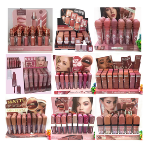 Brillo <span class=keywords><strong>Labial</strong></span> Nude de Alta Calidad al por Mayor, Juego de Maquillaje de <span class=keywords><strong>Labial</strong></span> Líquido Mate Miss Royal, Brillo <span class=keywords><strong>Labial</strong></span> de Larga Duración, Juego de Labiales Nude - Product Image 1