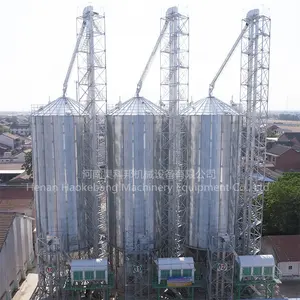 Farm Bolted Assembly Corrugated Steel Silo Storage Grain Bin Hopper Bottom Cocoa Bean Silo Prices