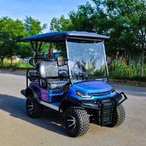 चीनी क्लब प्रीज़ी चार संलग्न पावर गोल्फ कार्ट सस्ती कीमत 2 4 6 सीटर इलेक्ट्रिक गोल्फ कार्ट्स - Product Image 3