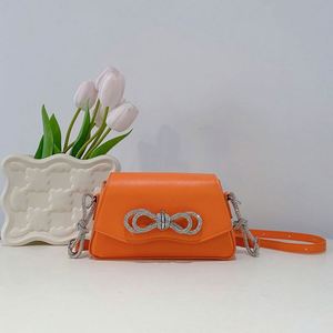 Bolso Tote Cruzado de Verano para Mujer, Nuevo Bolso Cuadrado Pequeño Abierto de Moda con Lazo y Bordado, Dos Asas - Product Image 5