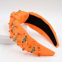 Headband Halloween Motif Kelelawar yang Dapat Disesuaikan |   Langsung dari Pabrik |   Aksesoris Rambut Pesta Seram