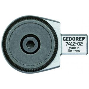 GEDORE - 7686500 Cabeza de trinquete reversible rectangular SE 9x12 - EAN 4002805742013 LLAVES DE TORQUE BITS - Product Image 2