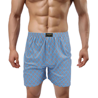 UOKIN Vente en gros en usine Short décontracté d'été à imprimé moyen pour hommes Taille élastique Polyester 100% Caleçon boxeur respirant