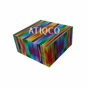 Atractivo joyero de madera más vendido pintado ondas verdes impresión estilo moderno MDF caja de regalo caja de dulces inteligente - Product Image 6