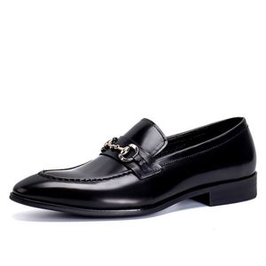 Nuevos Zapatos Formales y Casuales de Piel Genuina con Punta Redonda, Duraderos y Cómodos para Hombre, Modelo 2026 - Product Image 3