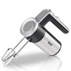 RAF 300W Hand Mixer Mezclador De Mano With 5 Speed Control Stainless Steel Beaters and Dough Hooks for Smooth <b>Mixing</b> Super Hand - Product Image 2