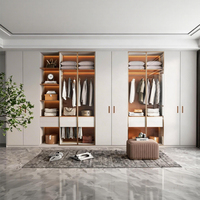 BALOM Armário Roupeiro Personalizado Estilo Europeu Móveis de Quarto Modernos Closet Embutido Guarda-Roupa de Quarto