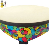 Instruments de musique à percussion tambour à main pour enfants plancher en bois rassemblement tambour jouet pour salle de classe activité de festival tambour chinois