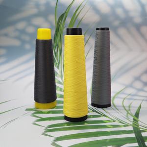 Fil POY 100% Nylon/Polyester de Haute Qualité Teint en Masse 75D/100D/150D/300D Haute Extensibilité pour Tissage, Tricot et Couture, Haute Ténacité - Product Image 1