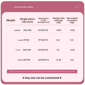 Jaula para Mascotas (Perros y Gatos) Plegable, Resistente al Agua, con Protección Solar y Transpirable, de Hierro Sólido, Económica, al por Mayor - Product Image 6