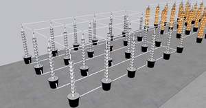 Invernadero Agrícola para Agricultura Vertical, Torre de Cultivo Vertical, Sistema Aeropónico - Product Image 4