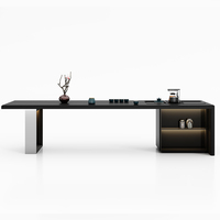 Table de bureau série Xidun 2800x800x750 XIDUN-91, mobilier de bureau moderne, OEM/ODM, dimensions, couleur et logo personnalisables