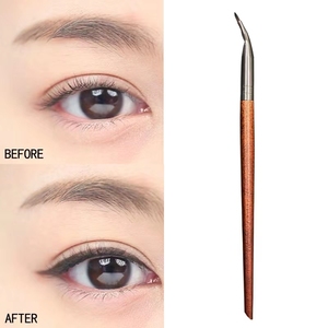 Special Angled Eyeliner <strong>Brush</strong> Flat Fine Pointed Eyeliner <strong>Paste</strong> Pen Elbow Flat Eyeliner <strong>Brush</strong> - Product Image 2