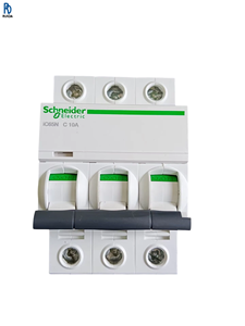 IC65N 3P C 10A เบรกเกอร์วงจรขนาดเล็ก เบรกเกอร์ป้องกันกระแสเกิน เบรกเกอร์วงจรแรงดันต่ำ 3 ขั้ว 10A อัตรากระแสไฟ - Product Image 1