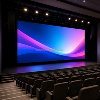 Écran d'affichage LED mural vidéo intérieur fixe ultra-fin couleur intégrale Unishine HD P1.2 P1.5 P1.8 P2 P2.5