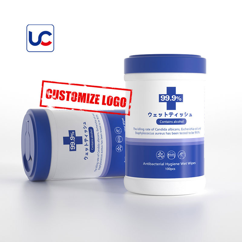 Customizable Colors Mini Disinfecting Wet Wipes
