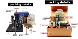 Kit de croissance de <span class=keywords><strong>barbe</strong></span> végétalien personnalisé avec logo, <span class=keywords><strong>baume</strong></span> et huile <span class=keywords><strong>bio</strong></span> rafraîchissants pour la <span class=keywords><strong>barbe</strong></span>, coffret cadeau pour hommes, soin de la <span class=keywords><strong>barbe</strong></span> OEM - Product Image 4