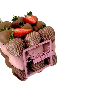 Decoraciones acrílicas para pasteles, etiqueta de agradecimiento estilo Ins para el Día de la Madre, Acción de Gracias, Día de la Mujer, adorno de plástico para pasteles - Product Image 5