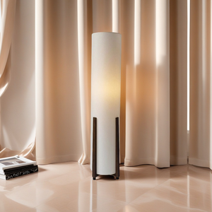 Lampadaire LED Zen Atmosphere avec Style Minimaliste Rétro pour Décor de Salon et de Chambre Base E26 - Product Image 5