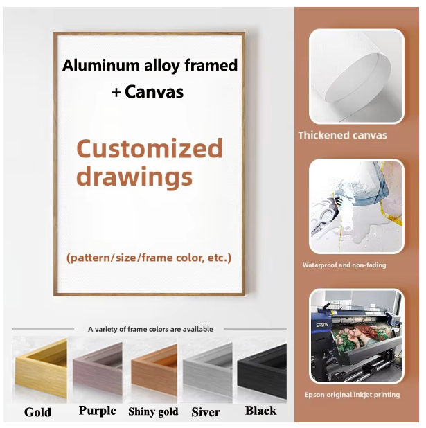 Alliage d'aluminium encadré