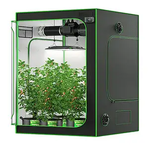 Direct manufacturers 48"x48"x80" Hydroponic Large Durable Garden Indoor Growing Tents Complete Kit Plant Growth Greenhouse