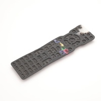 Teclado de Botones de Silicona Elástica Flexible para Control Remoto de TV LCD LED, Piezas de Electrónica de Consumo