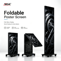 Afficheur LED tactile pour affichage numérique, signalisation interactive, totem publicitaire, kiosque, haute luminosité HDR10 5000K, sur pied
