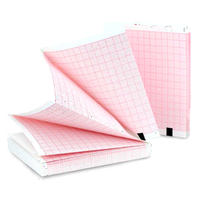Personnalisation 80mm*20m 210*140mm Papier d'enregistrement EKG ECG plié en Z pour appareil Edan