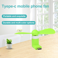 Offre Spéciale 3 en 1 Portable Voyage Petit Type C Micro USB Téléphones Portables Mini Android Téléphone Ventilateur pour iPhone