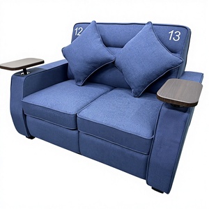 LEADCOM LS-B856 pour cinéma VIP de luxe, siège double pour couple, home cinéma, siège double en tissu avec coussins - Product Image 6