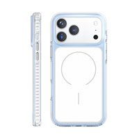 Coque de protection magnétique de haute qualité couleur originale avec chargement sans fil pour iPhone 17 Pro Max – Housse arrière