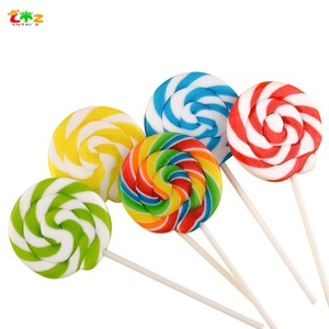 Tablero ondulado para aperitivos para niños, 50g, piruleta de arcoíris grande, caramelo duro con sabor a fruta, venta al por mayor, chocolates, dulces en embalaje de bolsa - Product Image 6