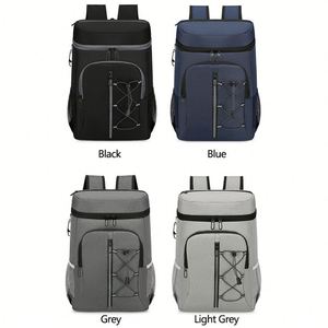 Nouveau style Sac à dos isotherme décontracté en tissu pour pique-nique, plage, extérieur, imperméable, thermique et souple - Product Image 4