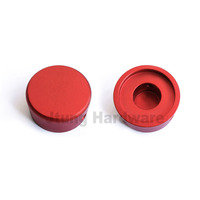 Kenop Sakelar Kaki Pelindung Puncak 1 * Tombol Bumper Efek Pedal Sakelar Topper Aluminium Aloi Pelindung Pedal Warna-warni