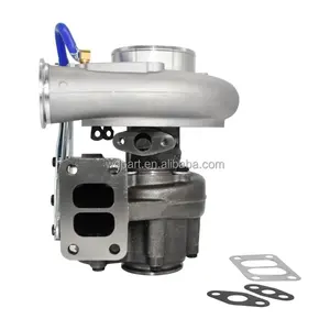 4955156 4955748 HX35W Turbocharger with 3 Gasket for Cummins Engine QSB 6.7 Diesel Generator Engine Spare Parts
