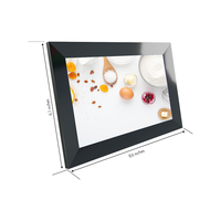 Bingkai Foto Digital Indoor Layar Sentuh LCD 10.1 Inci Tahun 2022 Laris Manis dengan Kartu SD 4G/WiFi USB - Hadiah Ulang Tahun Keluarga