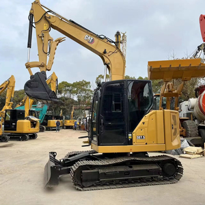 Caterpillar d'occasion bon marché pour Cat 307.5 Mini pelle de haute qualité 306 307 308 équipement ménager agricole 8 tonnes - Product Image 1