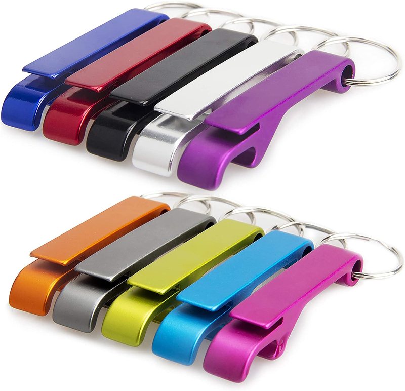 Promotional Gift Aluminium Colorful Keychain Bottle