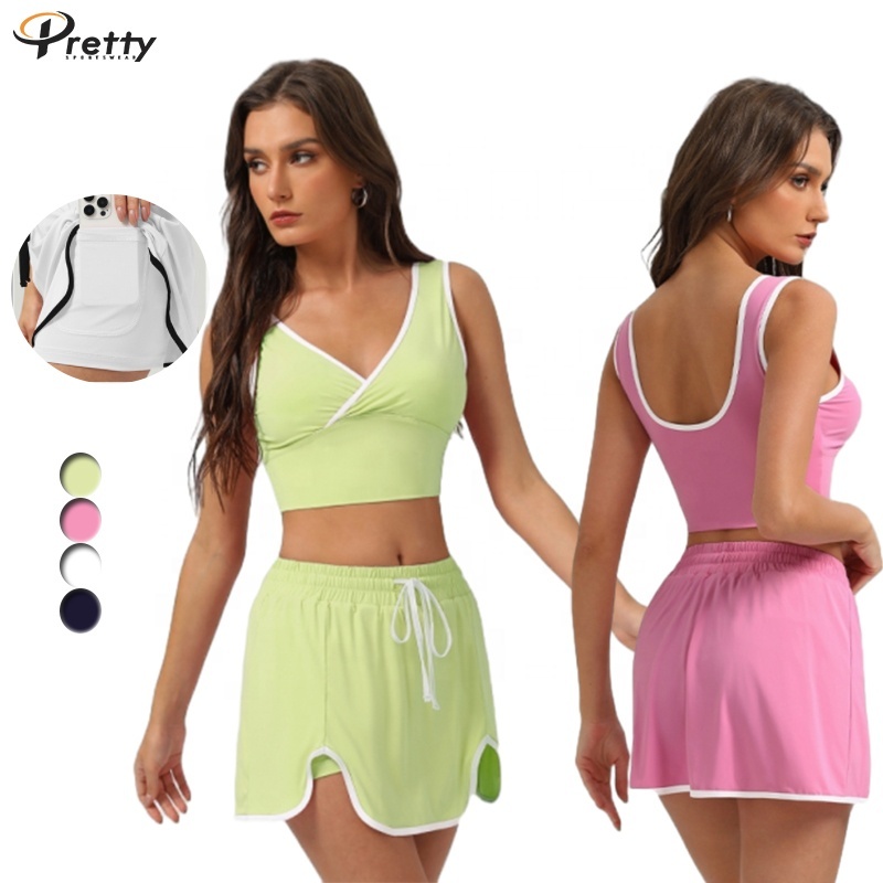Summer Ins Solid Color Slim Short