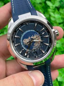 Montres VS Watches Super VSF AQUA TERRA Worldtimer 8938 à mouvement automatique en acier pour hommes, montres de luxe à prix de gros, Relojes Hombre - Product Image 3