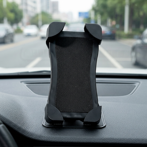 Soporte para Teléfono Móvil con Montaje por Gravedad para el Tablero del Automóvil, con Función Antideslizante, Hecho de Plástico Resistente - Product Image 2
