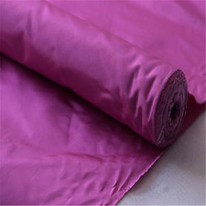 Sert iyi doku için yüksek kaliteli dut 100% doğal ipek tafta kumaş Lady düğün elbisesi giysi - Product Image 3