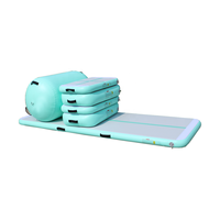 Planche de yoga gonflable en PVC Wake 2M avec une épaisseur de 10 à 30 cm, garantie de 3 ans, personnalisable pour les sports nautiques et les exercices