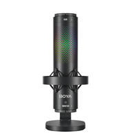 BOYA K9 RGB Lumière Microphone Filaire Professionnel Streaming Portable Usb Microphone Studio Enregistrement Microphone De Jeu
